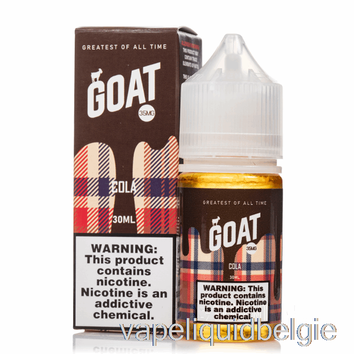 Vape België Cola - Geitenzouten - 30ml 35mg